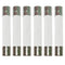 20 Amp Microwave Fuse XFFCSEC 20a Ceramic Fuse, 250V Slow-Blow Compatible Replacement for WB27X10388 (6 PCS)