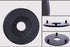 suyika Cast Iron Mat with Rubber Pegs for Japanese Tea Kettle Black Trivet 5.3in
