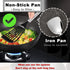 Tenta Kitchen Utensils & Gadget Tool Set - Stainless Steel Slotted Spatula, Nylon Fish Egg Spatulas (Set Of 2)