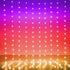 LED Curtain Lights, 6.6ft x 6.6ft 200 LED RGB Color Changing String