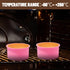 Silicone Mini Round Cake Molds, Set of 6, 4 Inch, Pink
