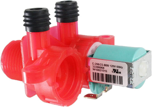 W10921515 W11168743 W10240948 Washer Hot Water Inlet Valve by Sunniswi (2 Year Warranty)