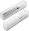 LUEXBOX 2Pack Acrylic Electric Toothbrush Holder with Diatomite Drying Stone, Bathroom Drawer Organizer