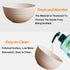 Set of 5 Unbreakable Lightweight Rice Bowls, Premium Wheat Straw Cereal Bowls, 5.3 Inch Soup Bowls for Cereal, Soup,