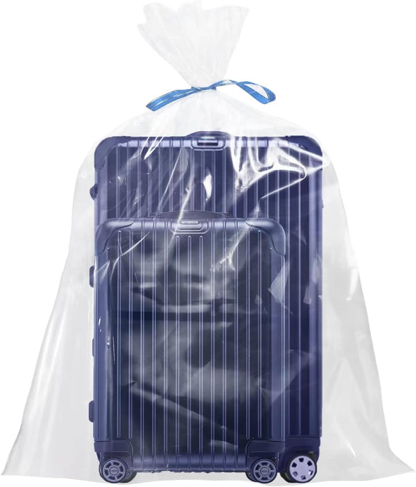 Jumbo Clear Storage Bags, Pack of 6, 40" x 60" XXL Dustproof Waterproof Storage Bags for Luggage and More