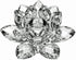 Amlong Crystal 3 Inch Clear Lotus Flower with Gift Box