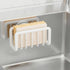 TAILI Sponge Holder for Kitchen Sink with Strong Suction Cup, Rustproof Aluminum