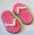 Flip Flop Summer Beach Cookie Cutter, 4.25" Made in USA by Ann Clark