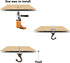 Hotop 6 Pieces Swag Ceiling Hooks, Heavy Duty Hanging Plants Toggle Hooks for Indoor Outdoor Installation