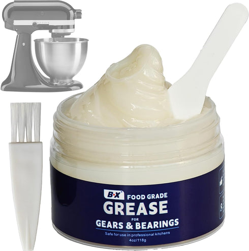 Food Grade Grease for Kitchen Stand Mixers - 4oz Lubricant to Maintain