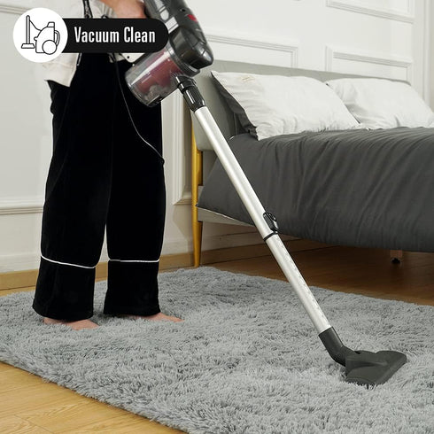 4x5.3 Amearea Premium Soft Area Rug Feet, Grey Rugs for Living Room, Fluffy Carpet for Bedroom Nursery Playroom Teen