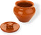Stoneware Ramekin with Lid 17 fl oz 500 ml Clay Pot for Cooking, Dutch Oven, and Earthenware Rice Pots