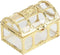 Fdit 12pcs Square Treasure Chest Shape Wedding Candy Box - Chocolates Container Jar Decoration for Children's Day