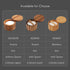 KITCHENDAO Acacia Wood Salt Cellar Bowl Box with Built-in Spoon, Elegant Kitchen Salt Container with Swivel Magnetic