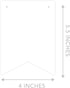 9-Feet, 1-Set, Andaz Press Hanging Pennant Party Banner with String, Nautical Crab, Decor Paper Decorations, Includes