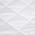 SERTA Power Clean Triple Action Quilted Mattress Pad Protector - Waterproof, Moisture Wicking, 15" Deep Pocket