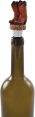 Foster & Rye Cowboy Boot Bottle Stopper, Rustic Topper for Whiskey, Bourbon, Wine, Great Gift for Men & Women, Set of 1