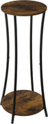 Indoor,2 YINMIT Plant Stand Tier Round Potted Holder Rack,Flower Pot Stand Shelf,Round Supports Rack,Corner Plant Shelf