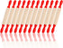 SOUJOY Set of 12 Mini Rolling Pin, 8 Inch Wood Dough Roller