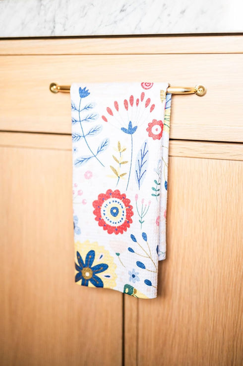 2 Pack || Double Sided|| Not Your Ordinary Dish Towels || Waffle Weave Microfiber || Tea Towels || Highly Absorbent ||