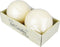 Ball Candles, 4 Inch, Pale Ivory