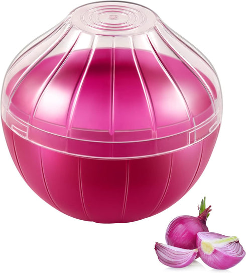 Onion Storage Containers, Reusable Onion Keeper for Refrigerator, Individual Onion Saver Holder