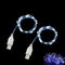 Sokelinn-six 2m 20 LEDs Fairy String Lights, USB Powered String Light for Desk