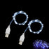 Sokelinn-six 2m 20 LEDs Fairy String Lights, USB Powered String Light for Desk