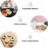 DOITOOL 6 Pcs Mini Meal Prep Bowls, Stackable Clear Glass Ramekins, Small Dessert Bowls for Kitchen Prep, Salad, Dips