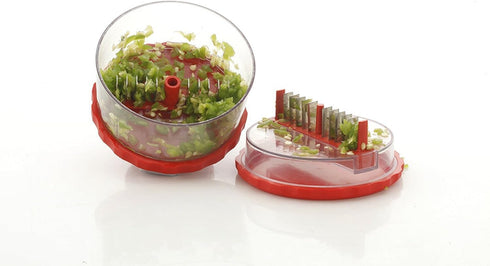 Multi Crusher Garlic Press, Peeler, Masher, Twist Kitchen Tool, Garlic Grinder, Unbreakable Plastic