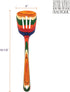 Totally Bamboo Baltique Marrakesh Collection, 12-1/2" Wooden Slotted Spatula, Safe for Nonstick Cooking