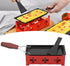 Portable Non-Stick Cheese Raclette Rotaster, Home Kitchen Grilling Tool for Raclette Grill and Baking Pan