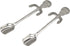 Maydahui 6PCS Skull Spoons, 5 Inch 18/10 Stainless Steel Teaspoons for Halloween Party