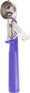 Winco Ice Cream Disher, Size 40, Purple Handle