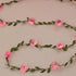 13ft 40 8 1 Pack Cherry Blossom Vine Lights LED Flower String Lights USB Plugin & Battery Operated Fairy Lights