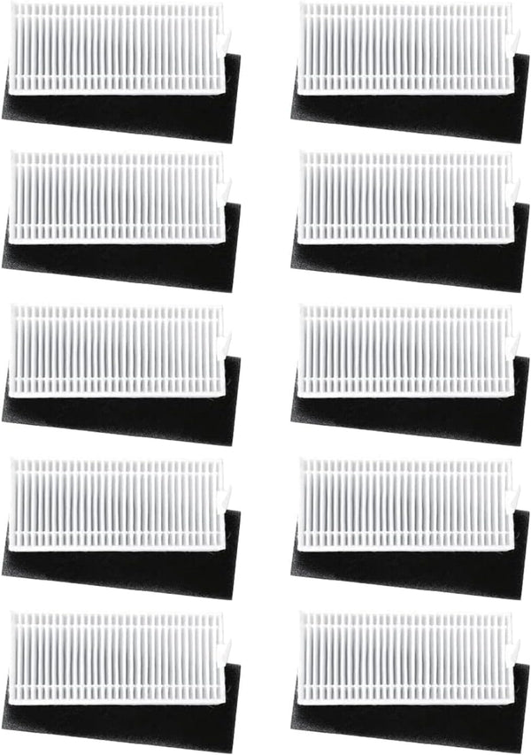Robot Vacuum Filter Fits Tikom G8000/G8000Pro Robotic Vacuum Cleaner (10 Filters)