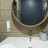 Travel Shampoo Hand Soap Dispenser - Refillable Liquid Holder Box for Home and Office (Plating)