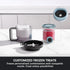 4 Pack, 16oz NC700 13-in-1 Omnikit for Ninja Swirl by Creami Pints and Lids - Cups Compatible with Series Swirl Ice