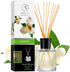 Jasmine Reed Diffuser with Natural Essential Jasmine Oil - 6.8 Fl Oz, Long Lasting Fragrance Gift Set