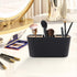 Toothbrush Holders for Bathrooms, Bamboo Organizer for Toothbrush and Toothpaste, Large Detachable Storage for