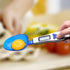 Yoidesu Digital Kitchen Scale, Electronic Gram Measuring Spoon, 500g/0.1g Blue Cute Weight Scale Spoon