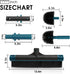 20" 2 1 Swimming Poolvio in Pool Brush Head for Pool, Heavy Duty Scrub Brush with EZ Clip & Wavy Nylon Bristles