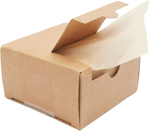 Juvale 1000 Sheets Precut 4x4 Parchment Paper Squares, Bulk Brown Unbleached Liners for Baking, Cookies, Hamburger Patty