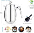 Easyworkz Nando 12 oz Double Wall Insulated Thermal French Press, 304 Stainless Steel