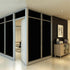 VELIMAX Static Cling Total Blackout Window Film, 100% Light Blocking, No Glue, 29.5 x 78.7 inches