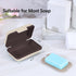 Quatish Leakproof Bar Soap Holder Dish with Lid for Shower, Portable Travel Soap Case Box for Gym, Camping, Hiking