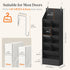 6 11 Closet, 12 Lifewit Tier Over the Door Shoe Organizer with Large Deep Pockets, Fabric Hanging Shoes Shelf for Dorm