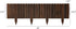 Wood Garden Edging Border Wooden Garden Fence No Dig Landscape Edging Lawn Fence Border Decorative Flower Bed Border Courtyards Planting Tree Fence Yard Patio Path Edging -11.8" H x 48" L (1PACK)