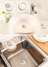 Bath Tub Drain Stoppers, 4 Pieces Rubber Sink Bathtub Plug Seal with Hanging Ring for Kitchen Bathroom Laundry