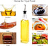 Salzesfalls 8 Pack 17oz Olive Oil Dispenser Bottle,Oil Dispenser for Kitchen, Cooking Oil Dispenser,Vinegar Cruet